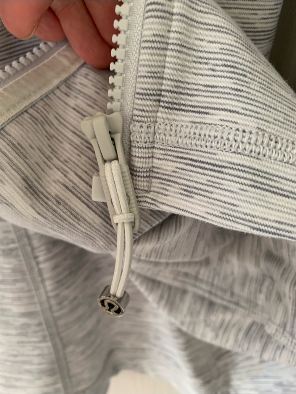 Lululemon Light Gray Women’s Define Jacket Full-Zip Jacket 16 - Picture 6 of 7